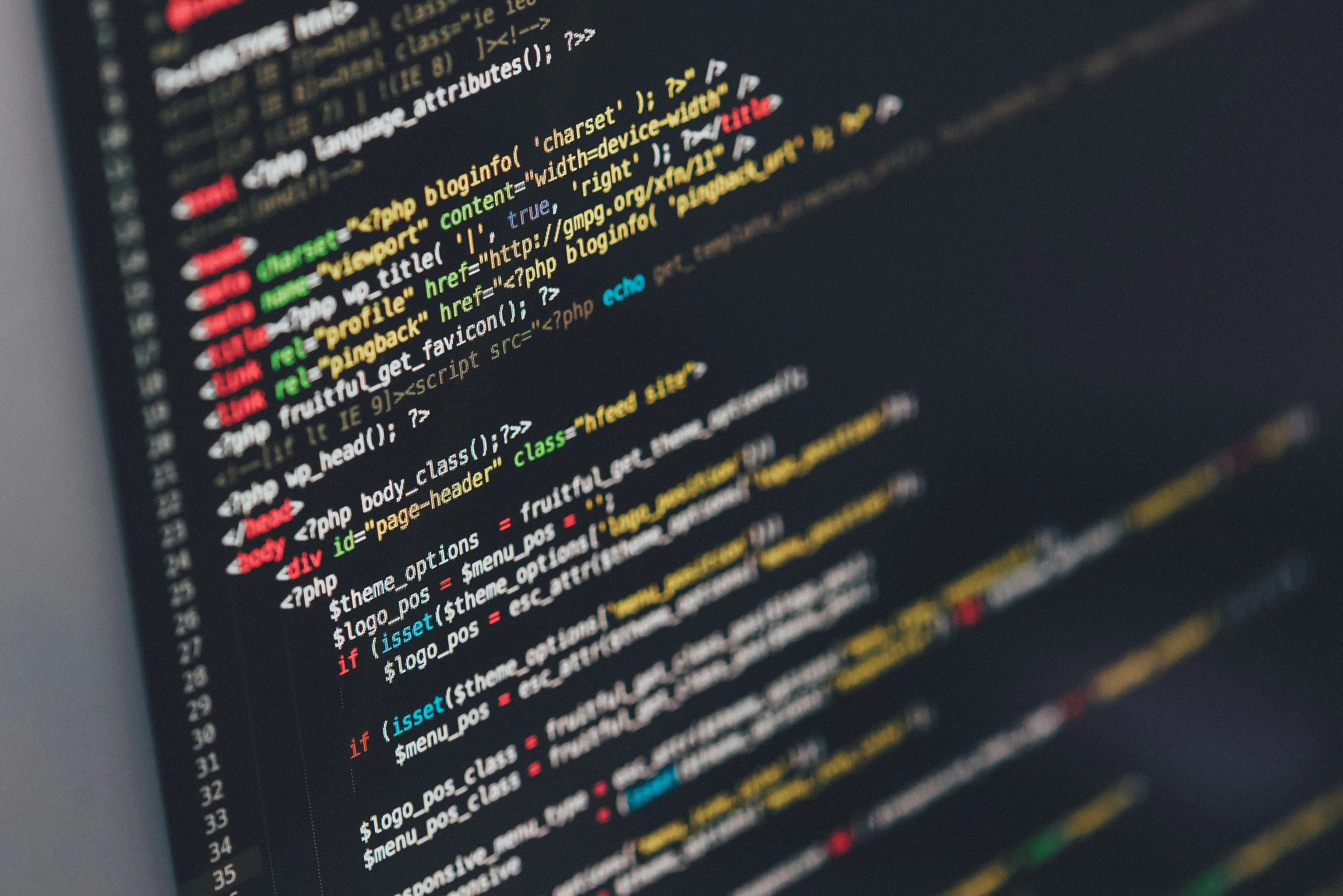 Ligne de code representant le SEO